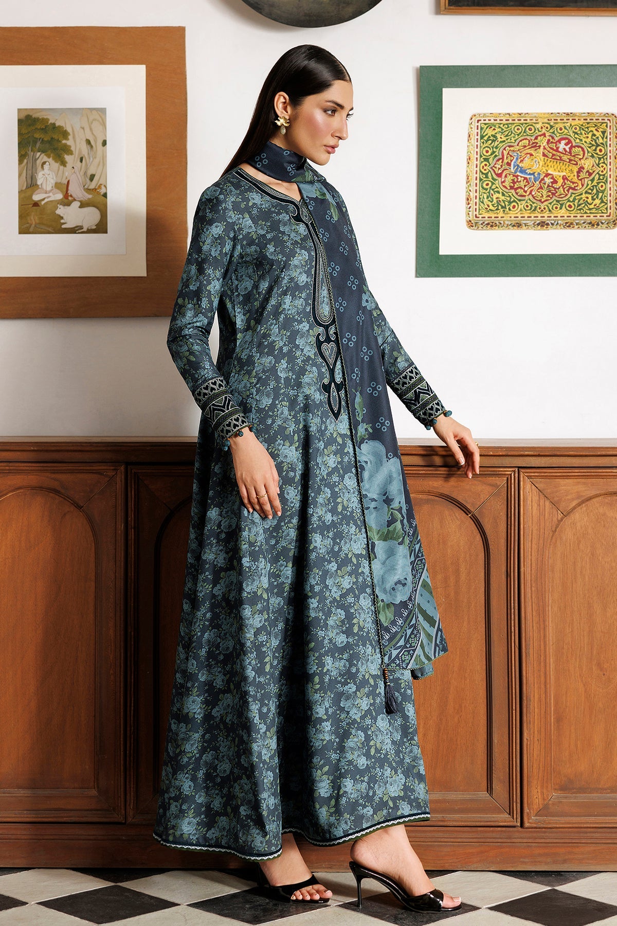 EMBROIDERED PREMIUM VISCOSE RTW-0256
