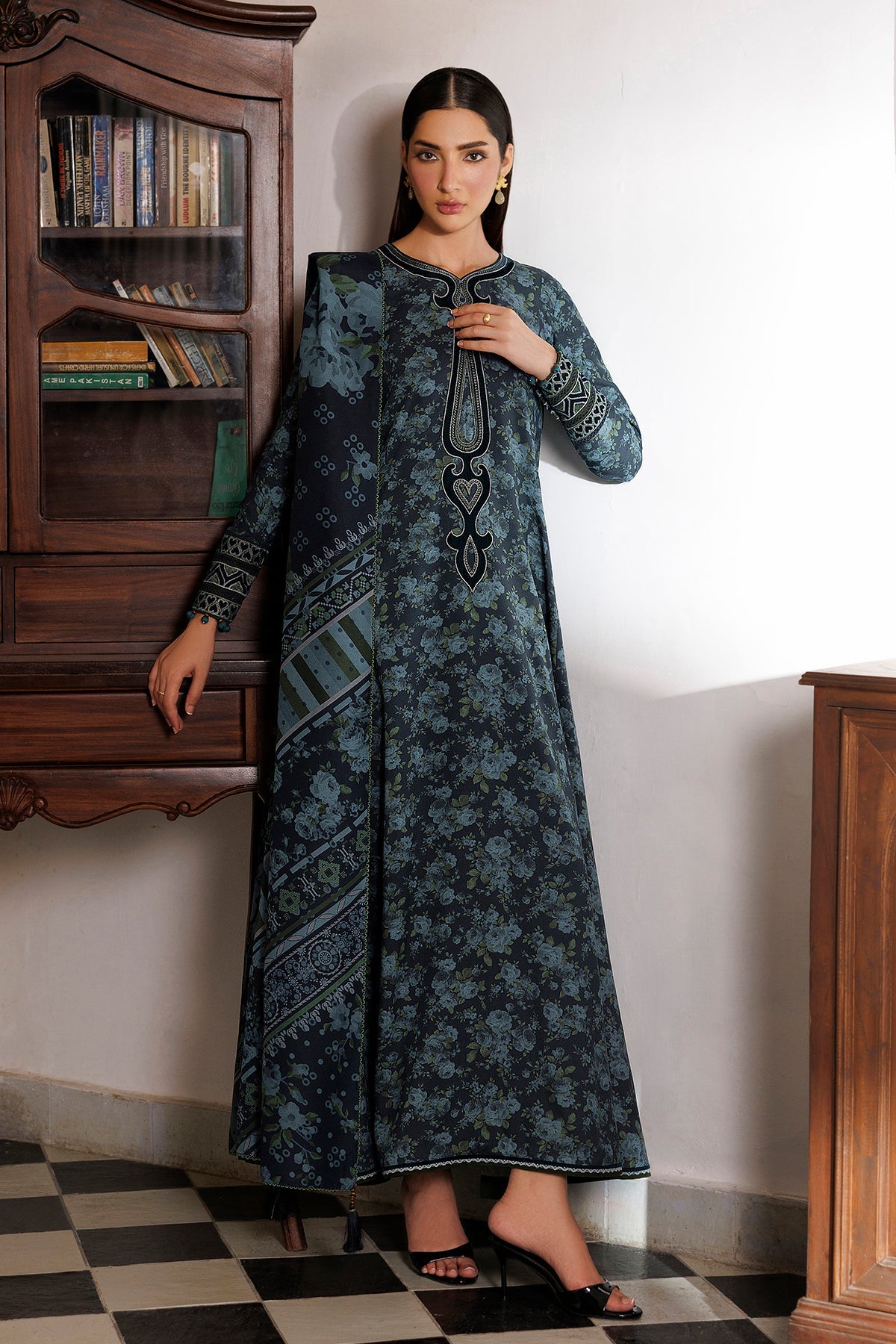 EMBROIDERED PREMIUM VISCOSE RTW-0256