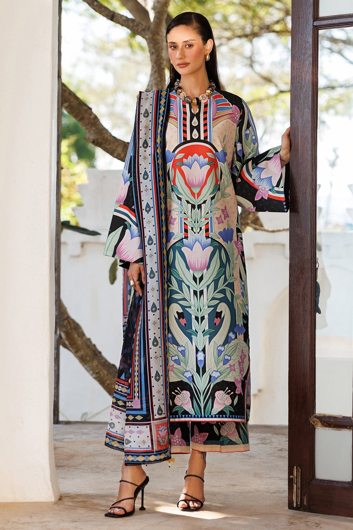 DIGITAL PRINTED LAWN RTW-9311