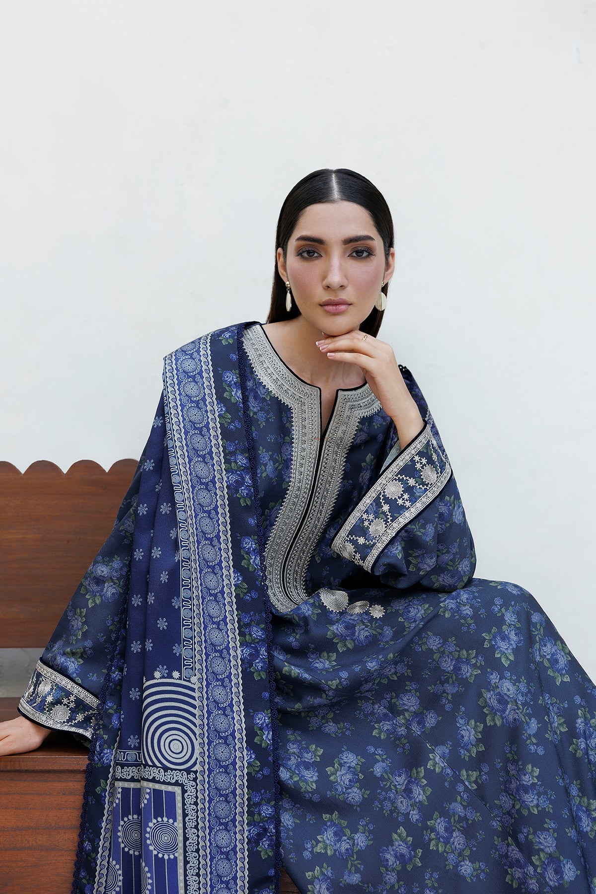 EMBROIDERED PREMIUM VISCOSE RTW-0248