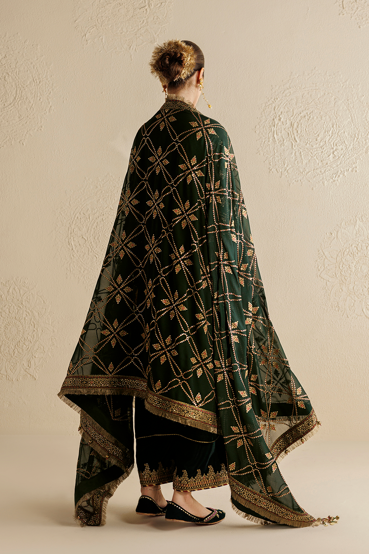 Embroidered Velvet Formal CVF26-D07