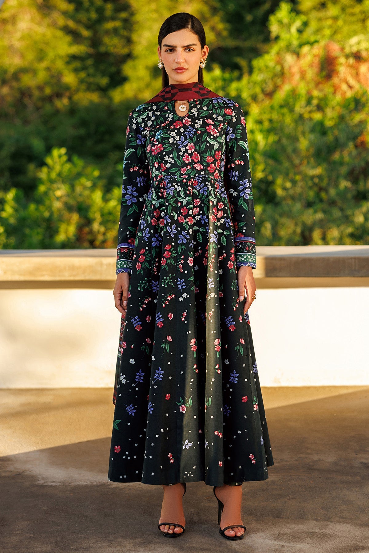 Digital Printed Lawn Rtw-1291