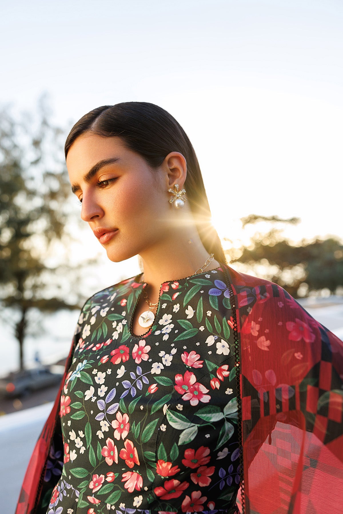 Digital Printed Lawn Rtw-1291