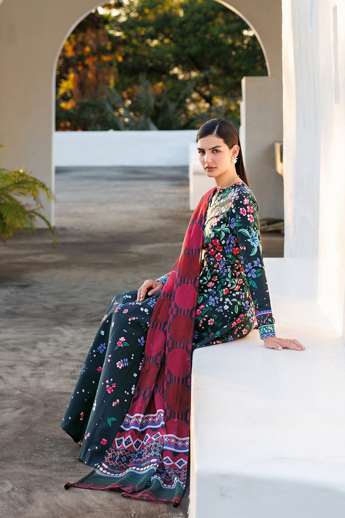 Digital Printed Lawn Rtw-1291