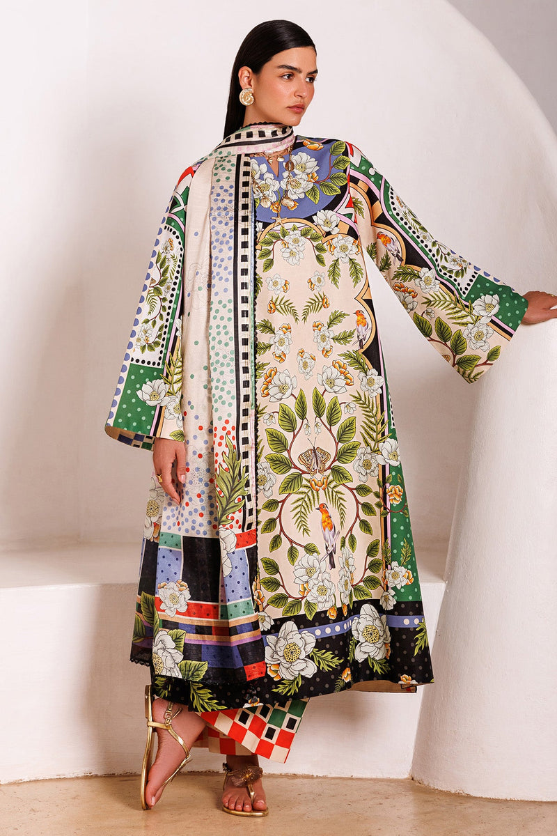 Digital Printed Lawn Use-9319
