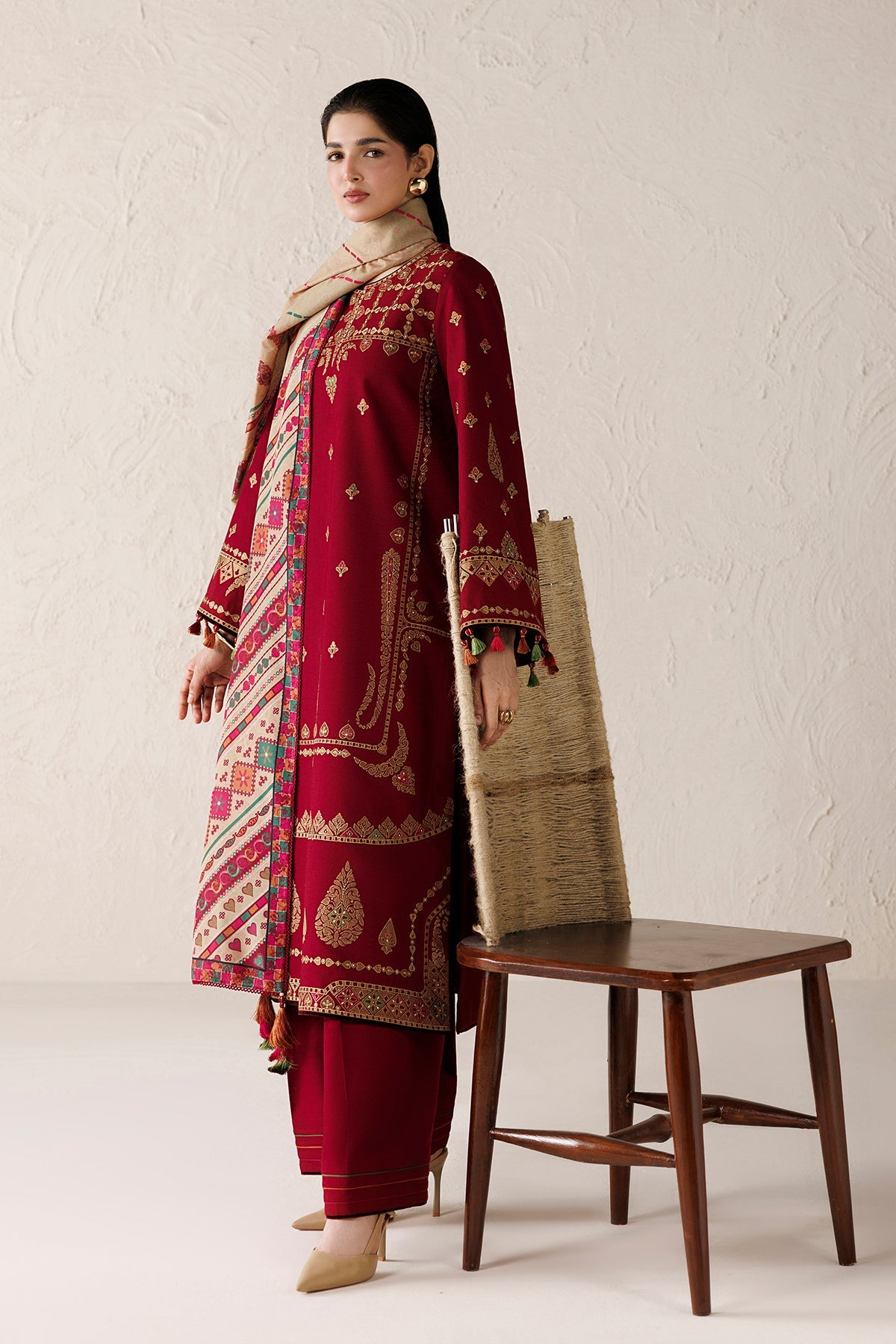 EMBROIDERED PREMIUM KHADDAR UW-0287