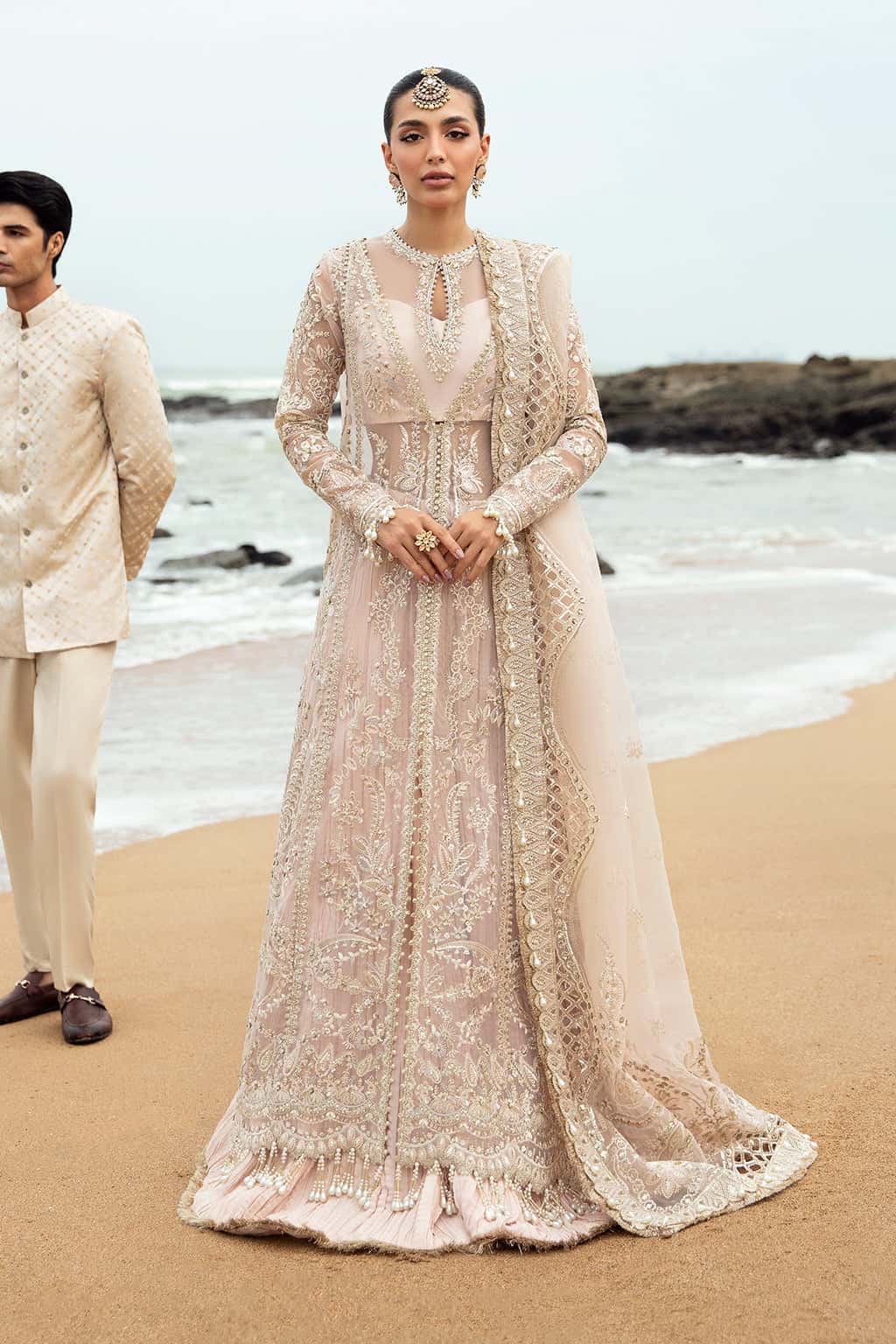 Embellished Velvet Pants (As Shown)