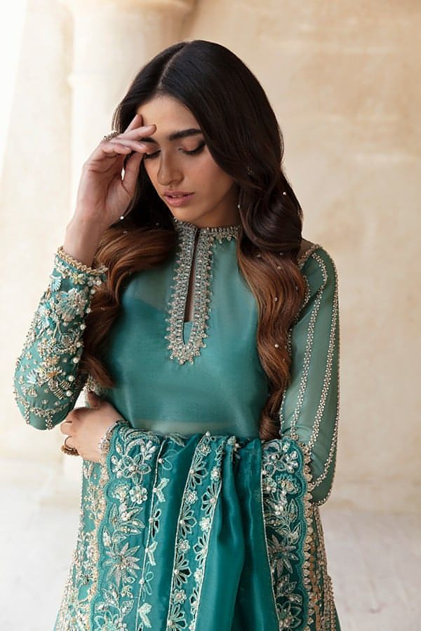Embroidered Arabic Cambric Shirt