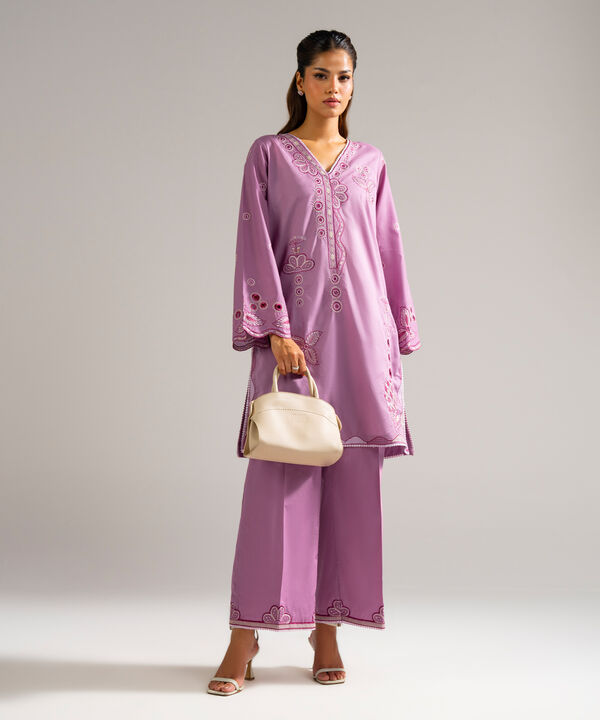 2 Piece - Embroidered Lawn Suit