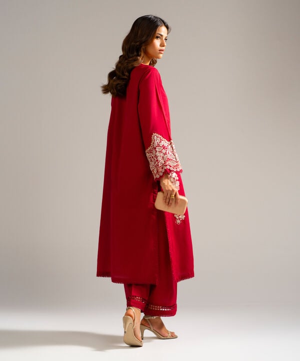 2 Piece - Embroidered Lawn Suit