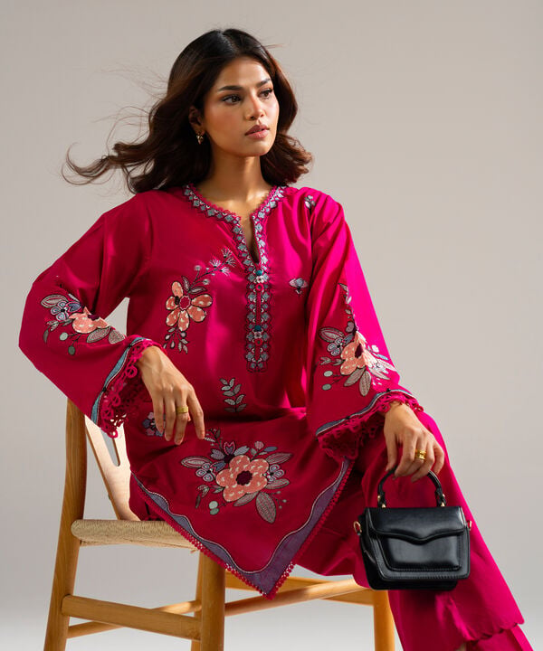 2 Piece - Embroidered Lawn Suit