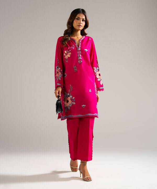 2 Piece - Embroidered Lawn Suit