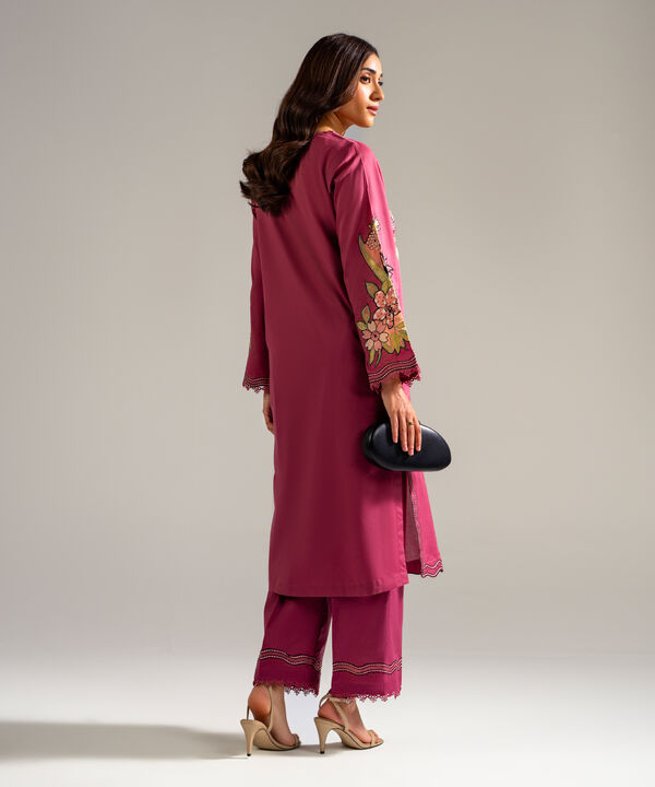 2 Piece - Embroidered Lawn Suit