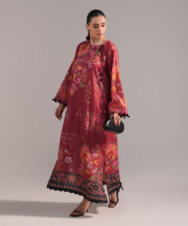 Printed Silk Shirt