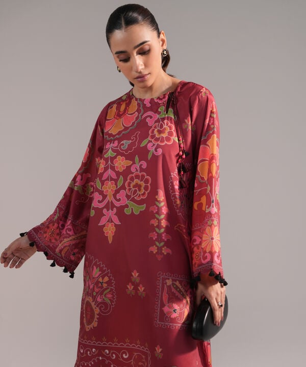 Printed Silk Shirt