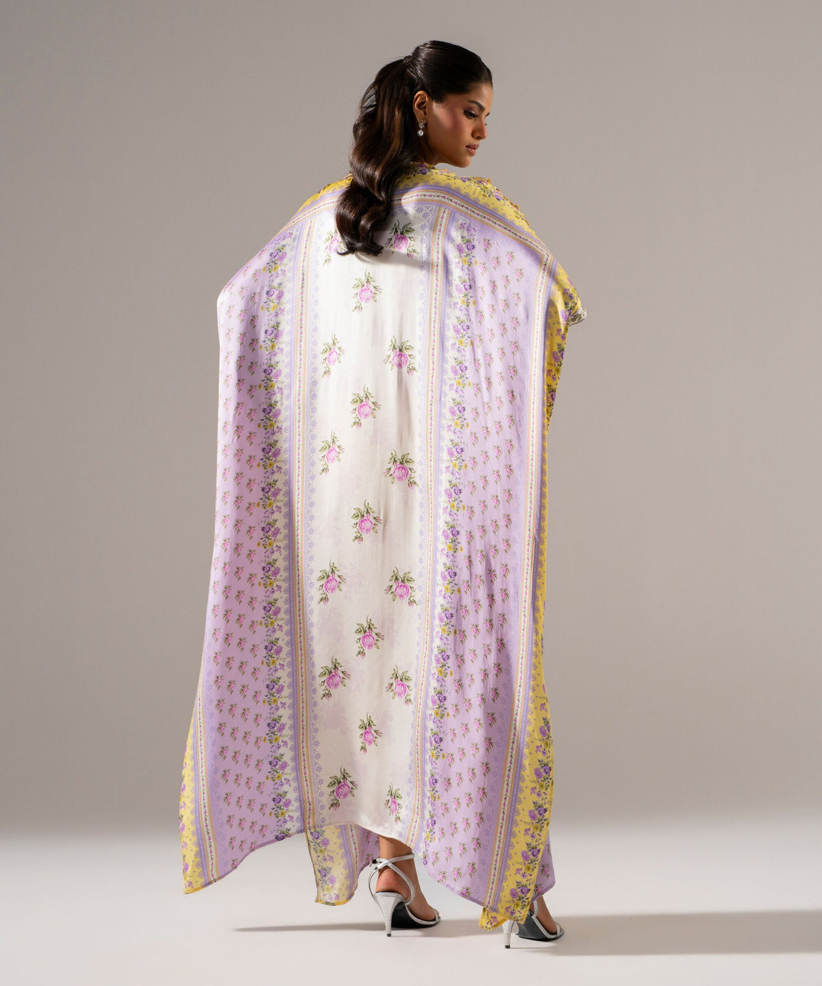 Printed Charmeuse Kaftan 1TNW26FTV106