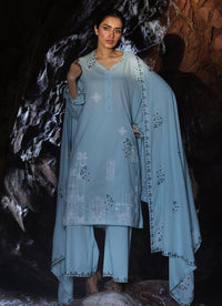 3 PC Embroidered Suit