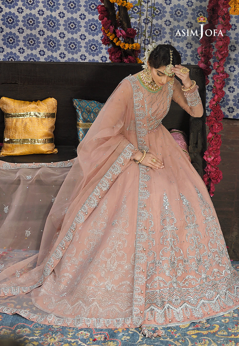 AJR-13 EMBROIDERED ORGANZA 3 PCS