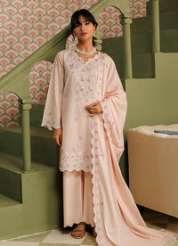 Embroidered 3 PC Suit