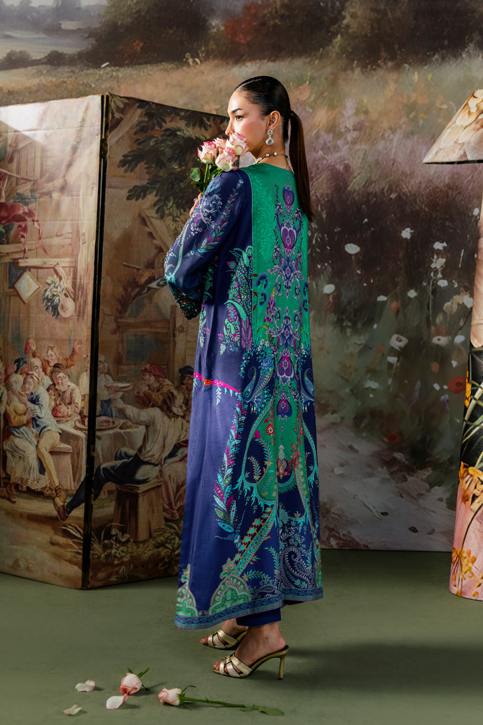 Emerald Sea Kaftan (D-15)