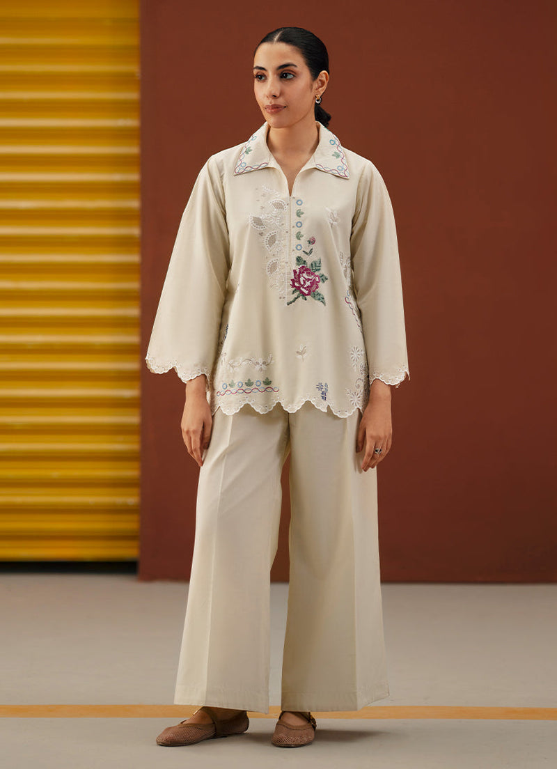 Embroidered Co-Ord Set