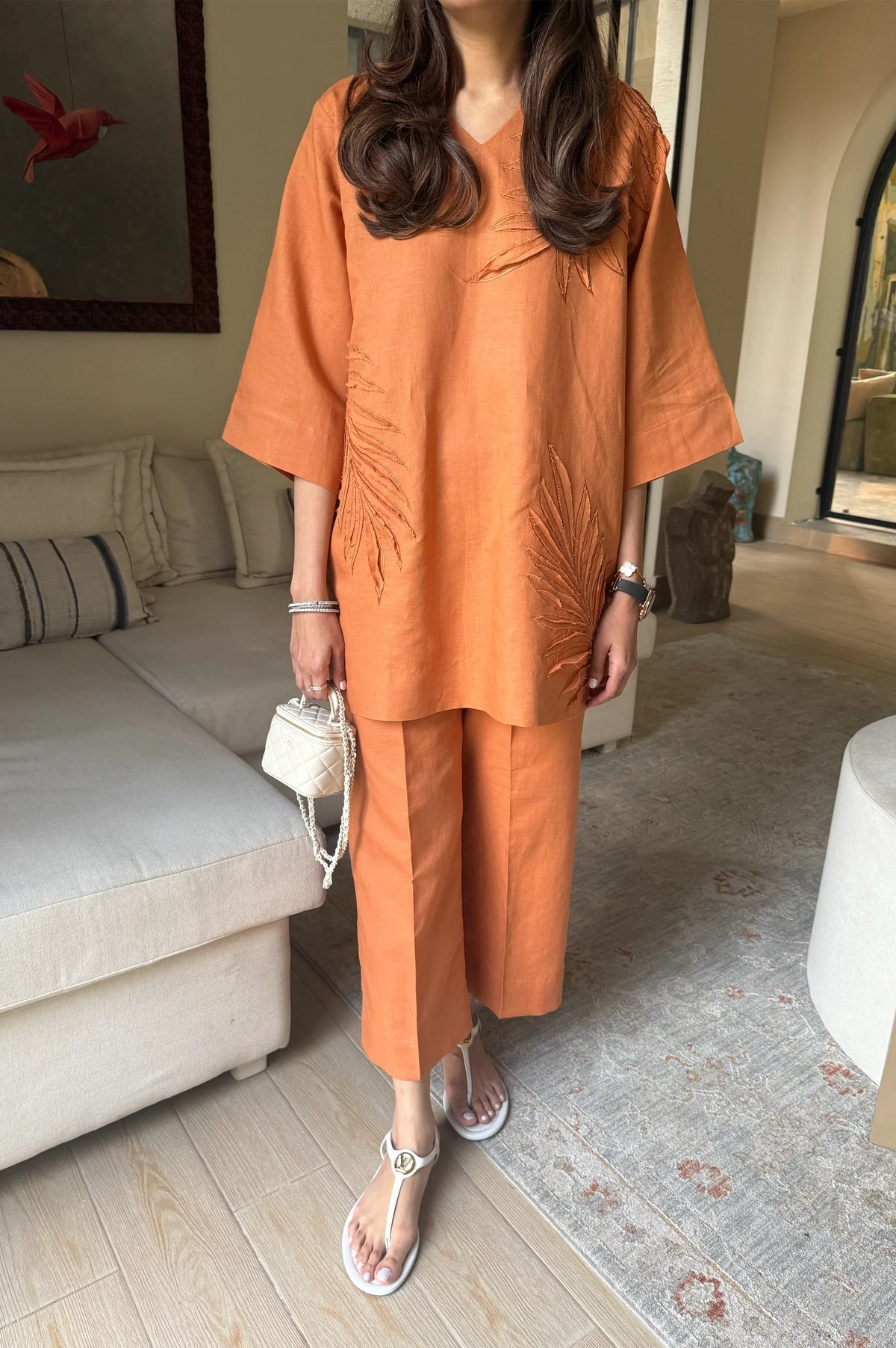Peach Tan Set