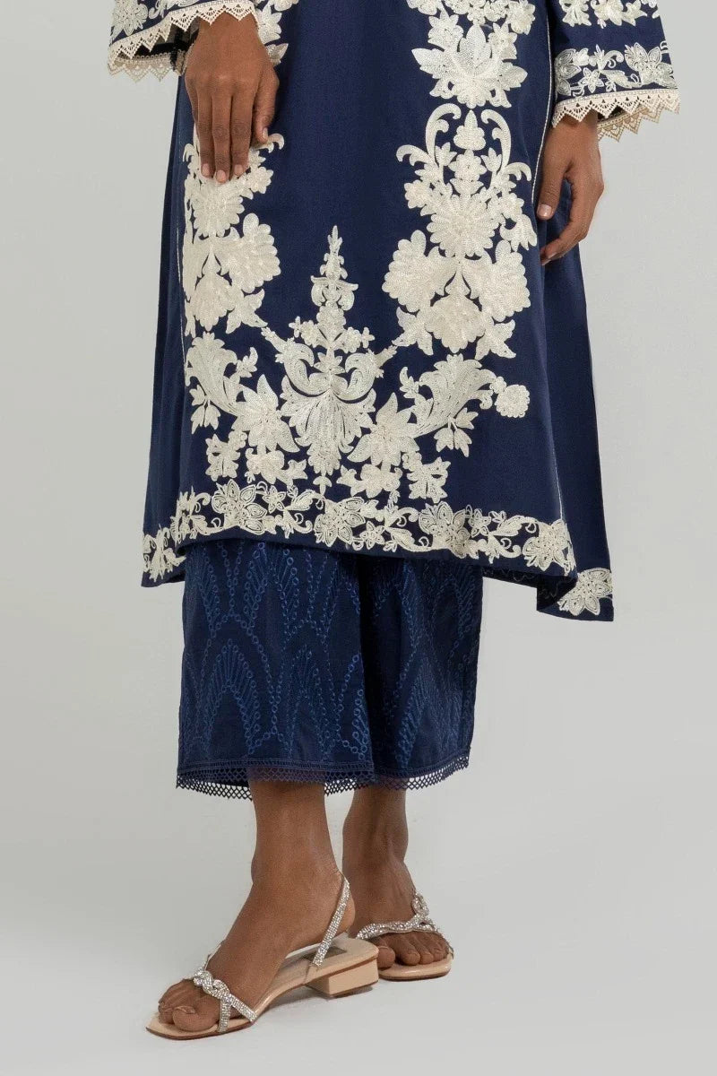 3 PC Embroidered Printed Suit