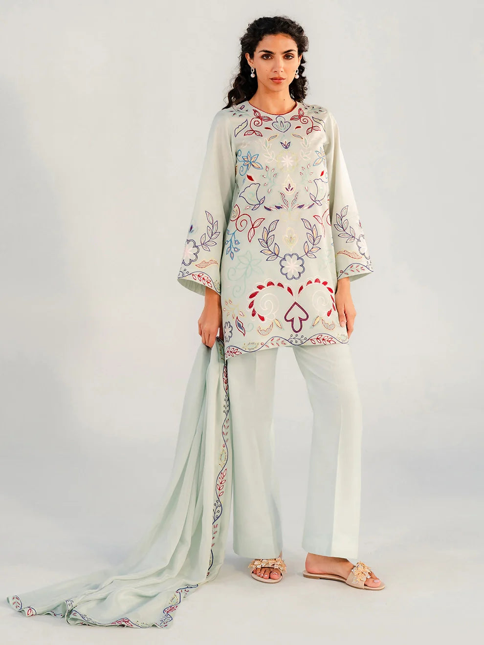 Aura - 3Pcs Rawsilk Ensemble