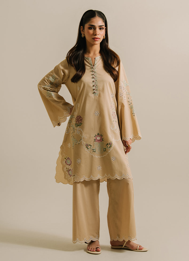 Embroidered CO-ORD Set - 14472401704020
