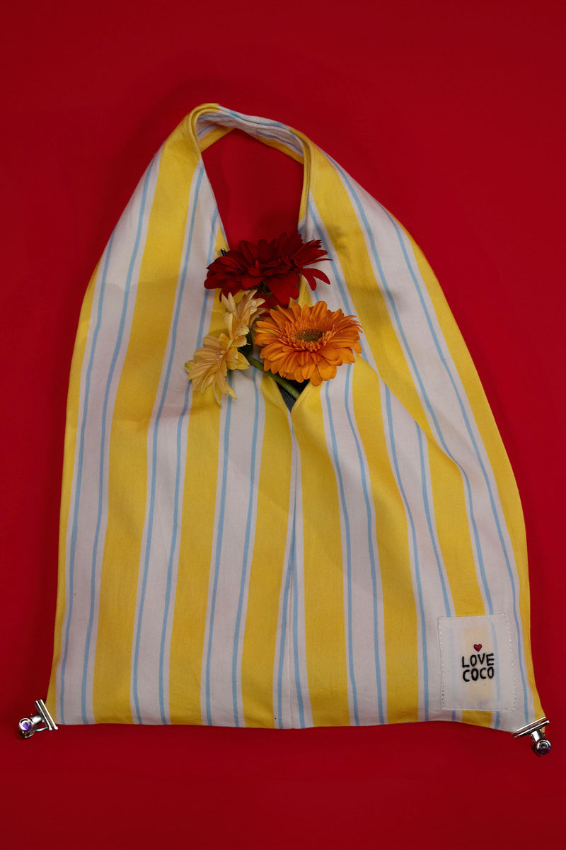Butter Stripe Tote