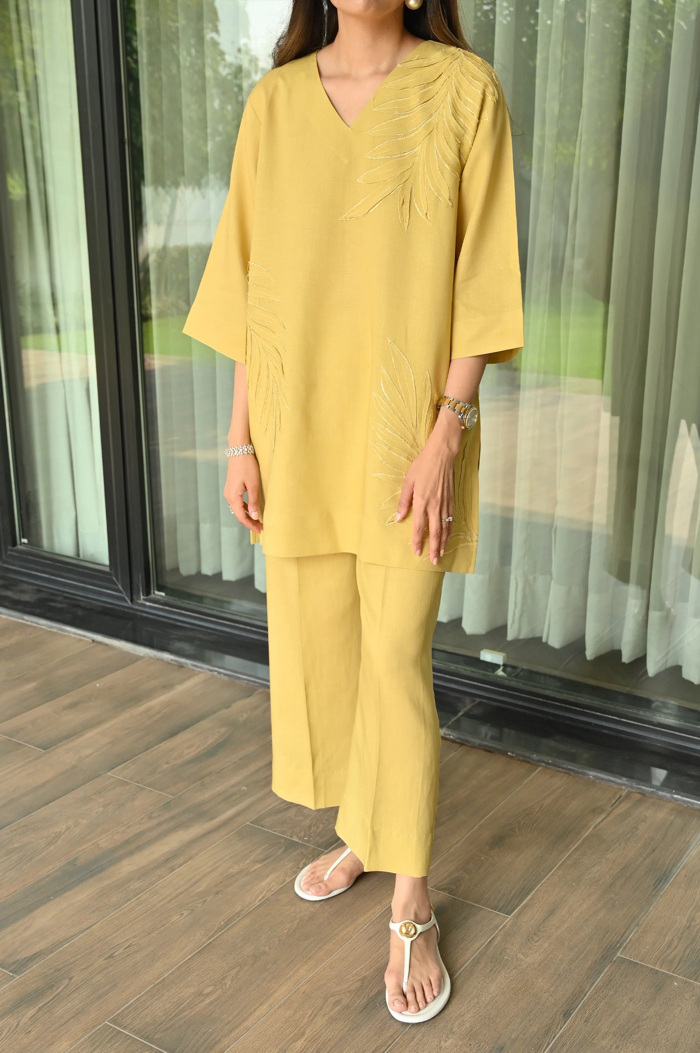 Yellow Tan Set