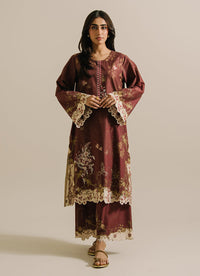 Printed Embroidered CO-ORD Set