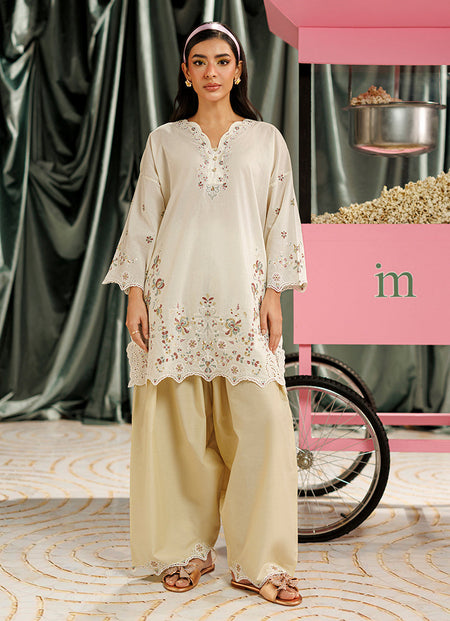 Embroidered CO-ORD Set - 16394401101020