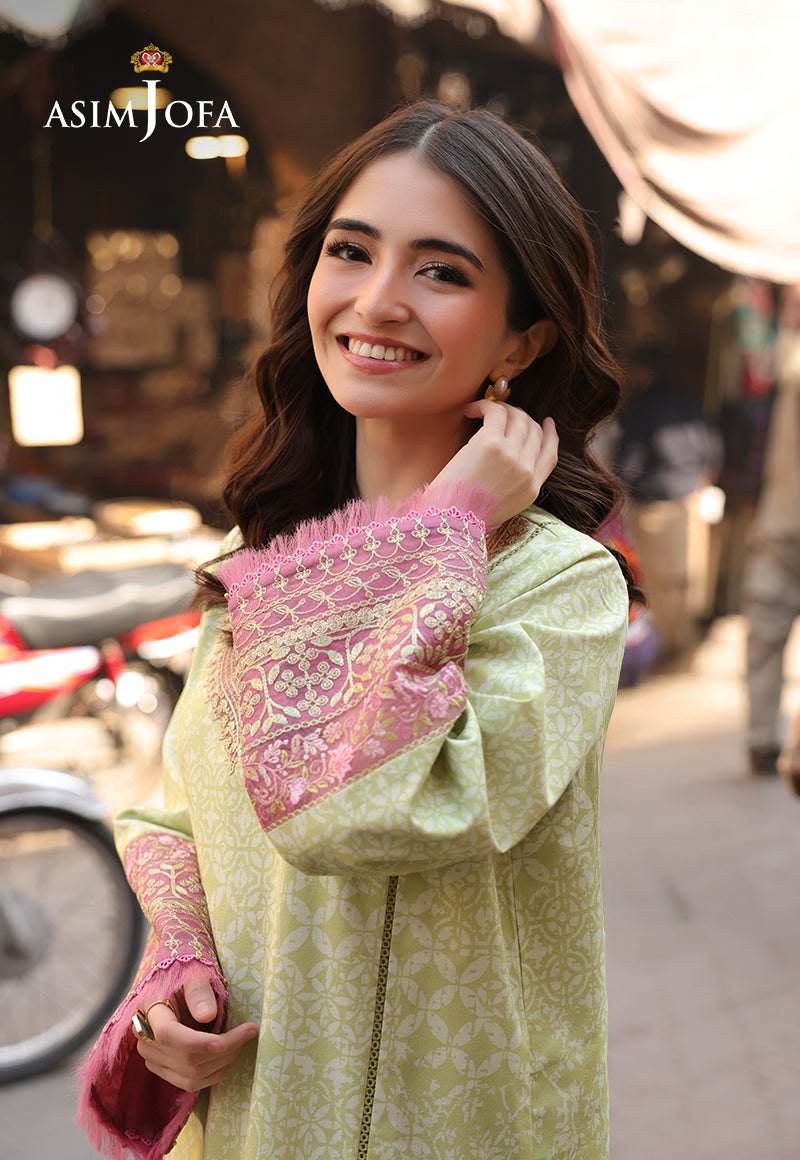 AJSO-307 Unstitched 2 Pcs Shirt Trouser