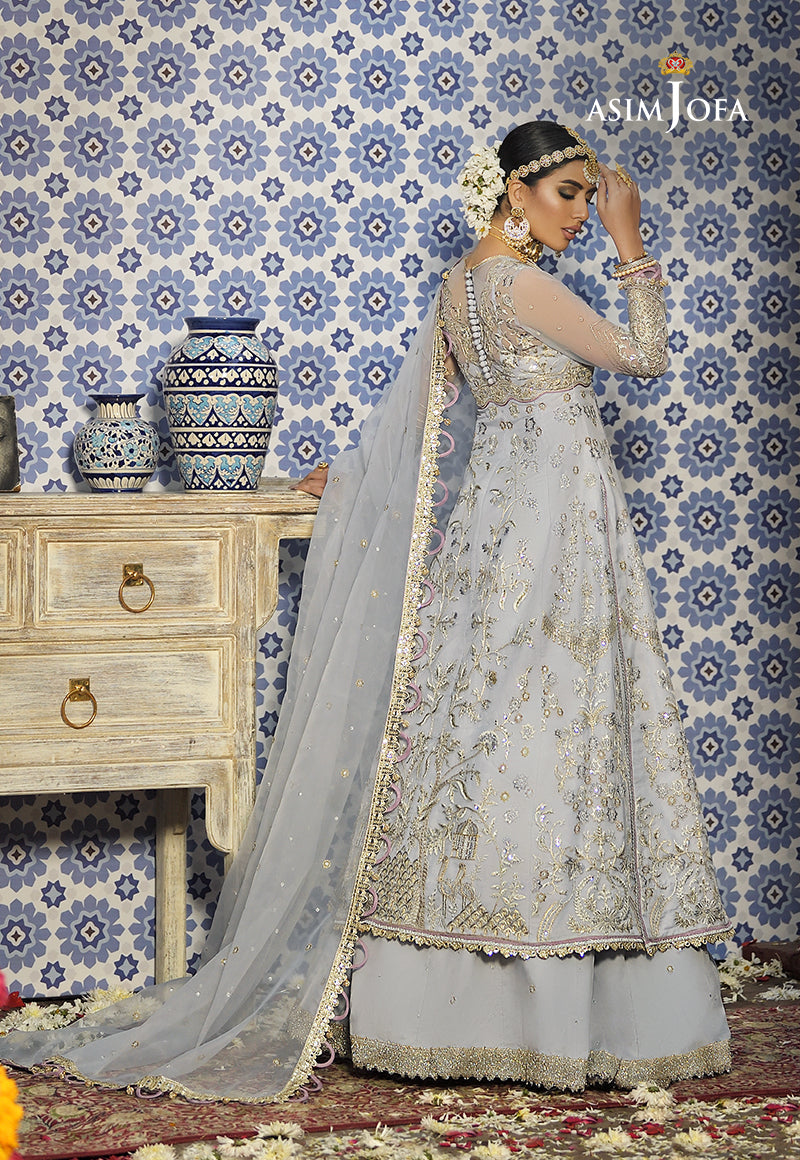 AJR-11 EMBROIDERED ORGANZA 3 PCS