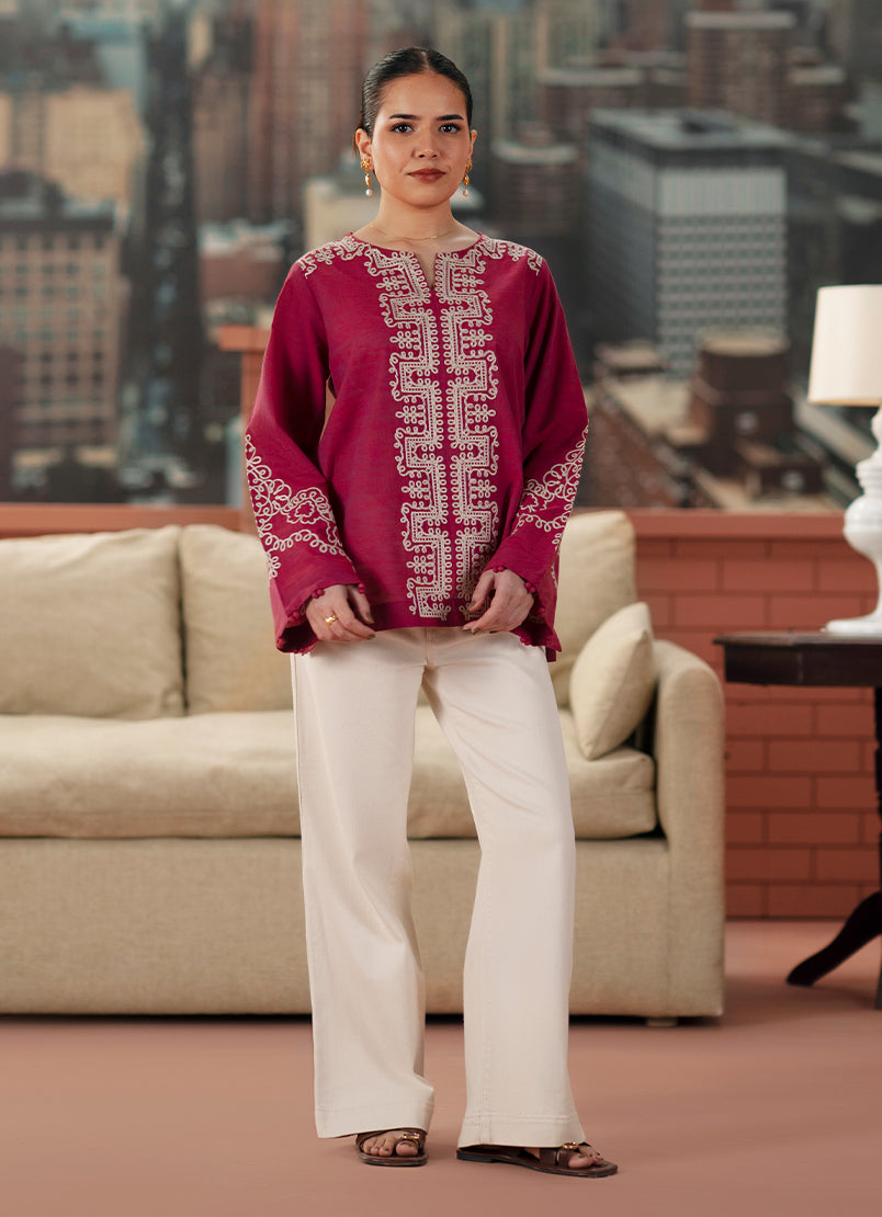 Embroidered Top - 14248381407020