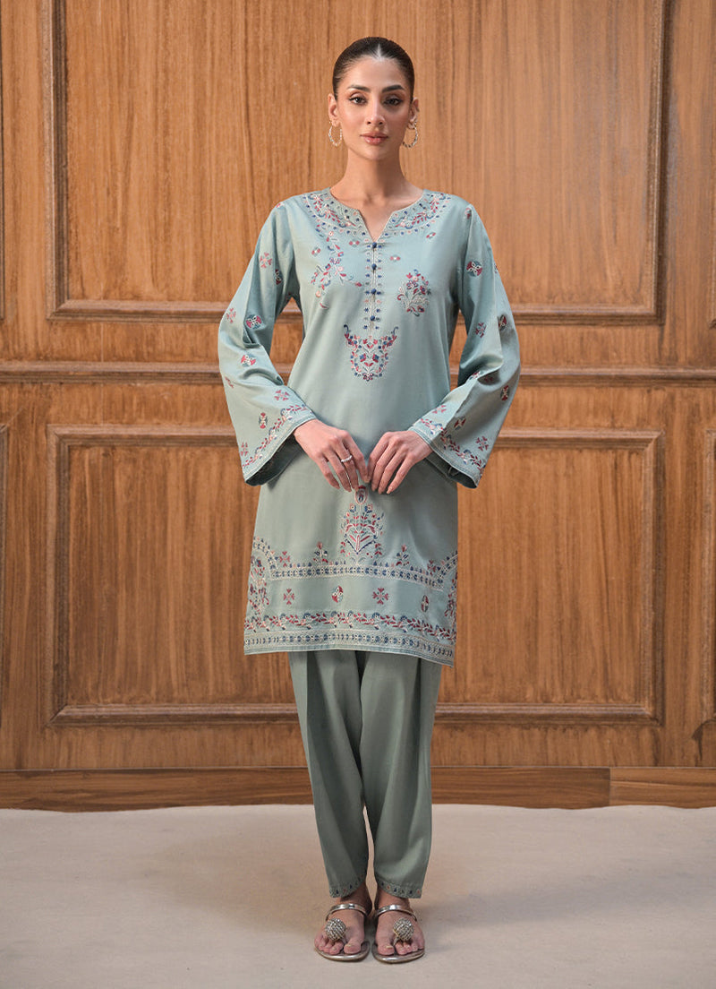 Embroidered Co-Ord Set
