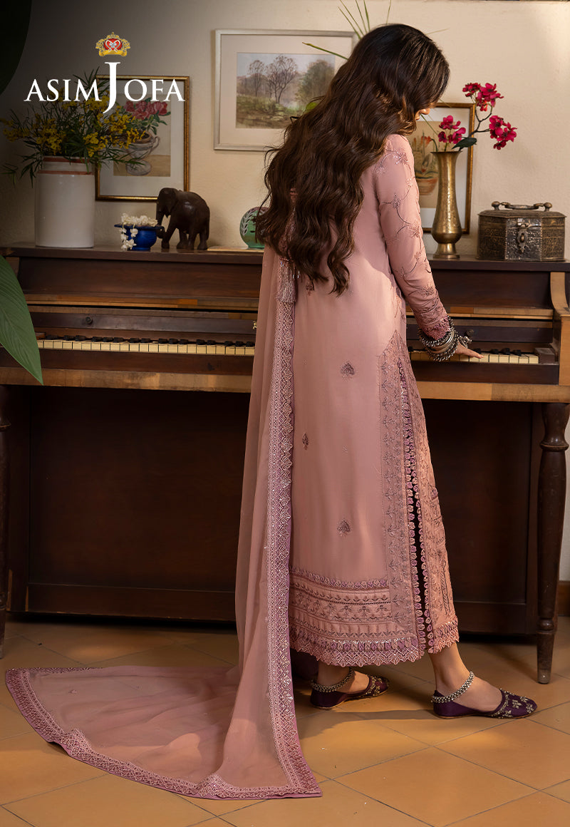 AJSWD-01 EMBROIDERED STITCHED 3 PCS