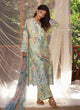 3 Pc Embroidered Printed Suit