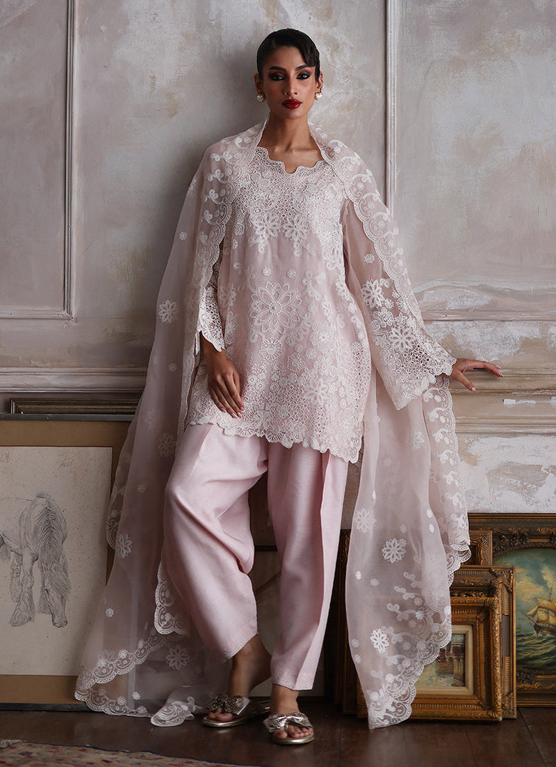 3 Pc Embroidered Suit