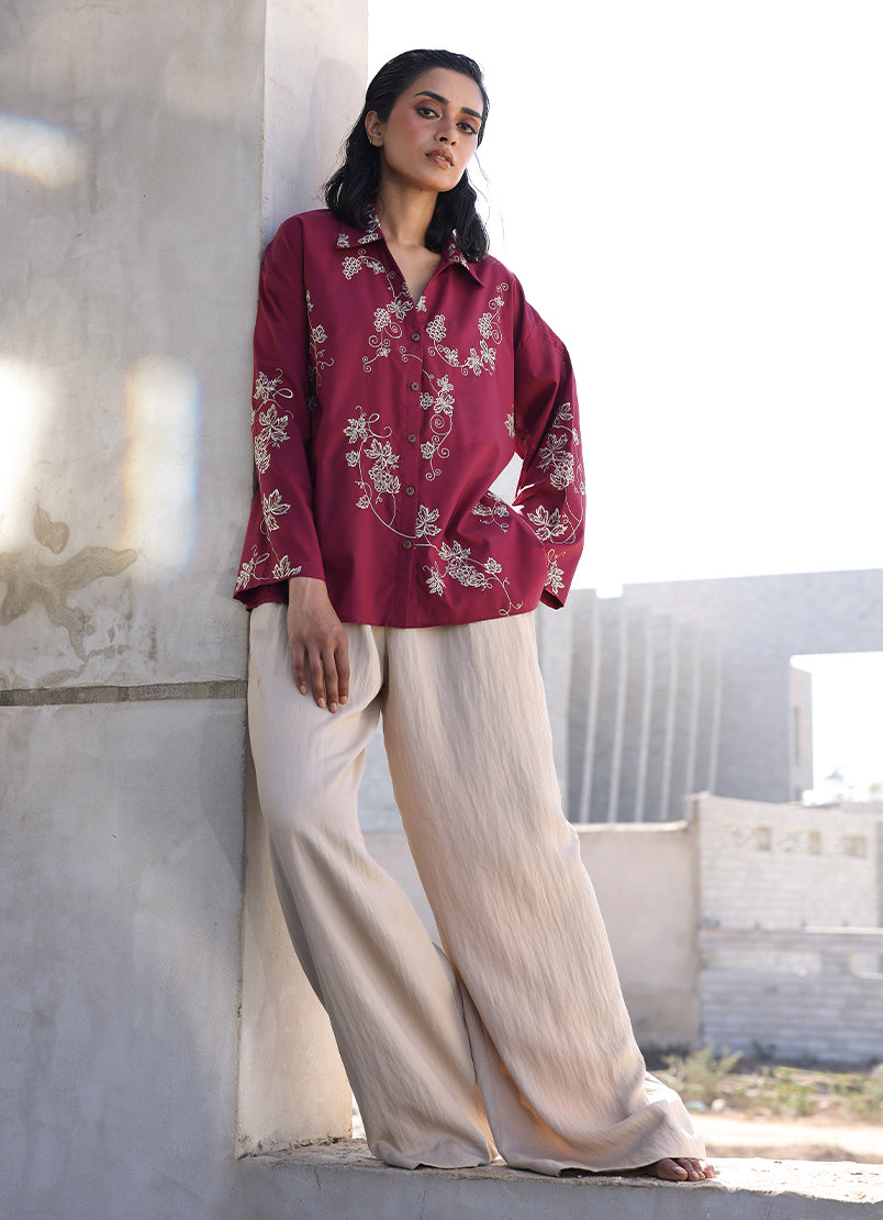 Embroidered Top