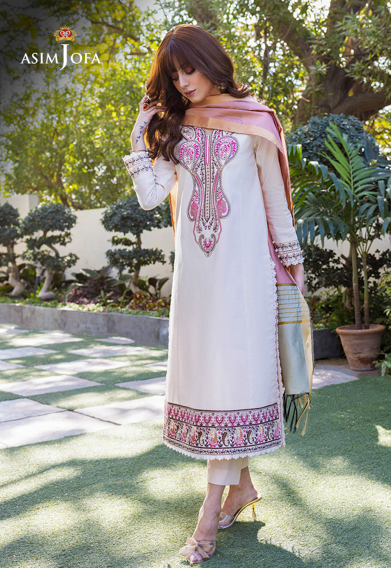 AJPE-39 EMBROIDERED CAMBRIC 2 PCS