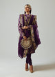 Hand Printed Chiffon Dupatta (as shown)