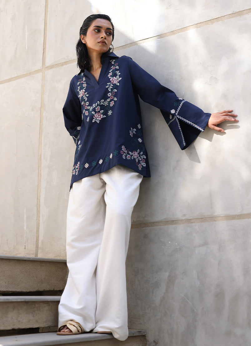 Embroidered Top