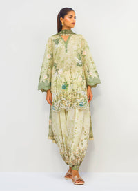 Printed Embroidered 3 PC Suit