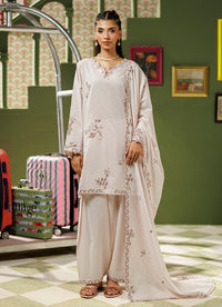 Embroidered 3 PC Suit