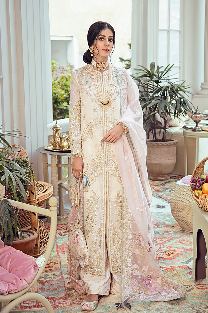 Rose Blanc (Stitched)