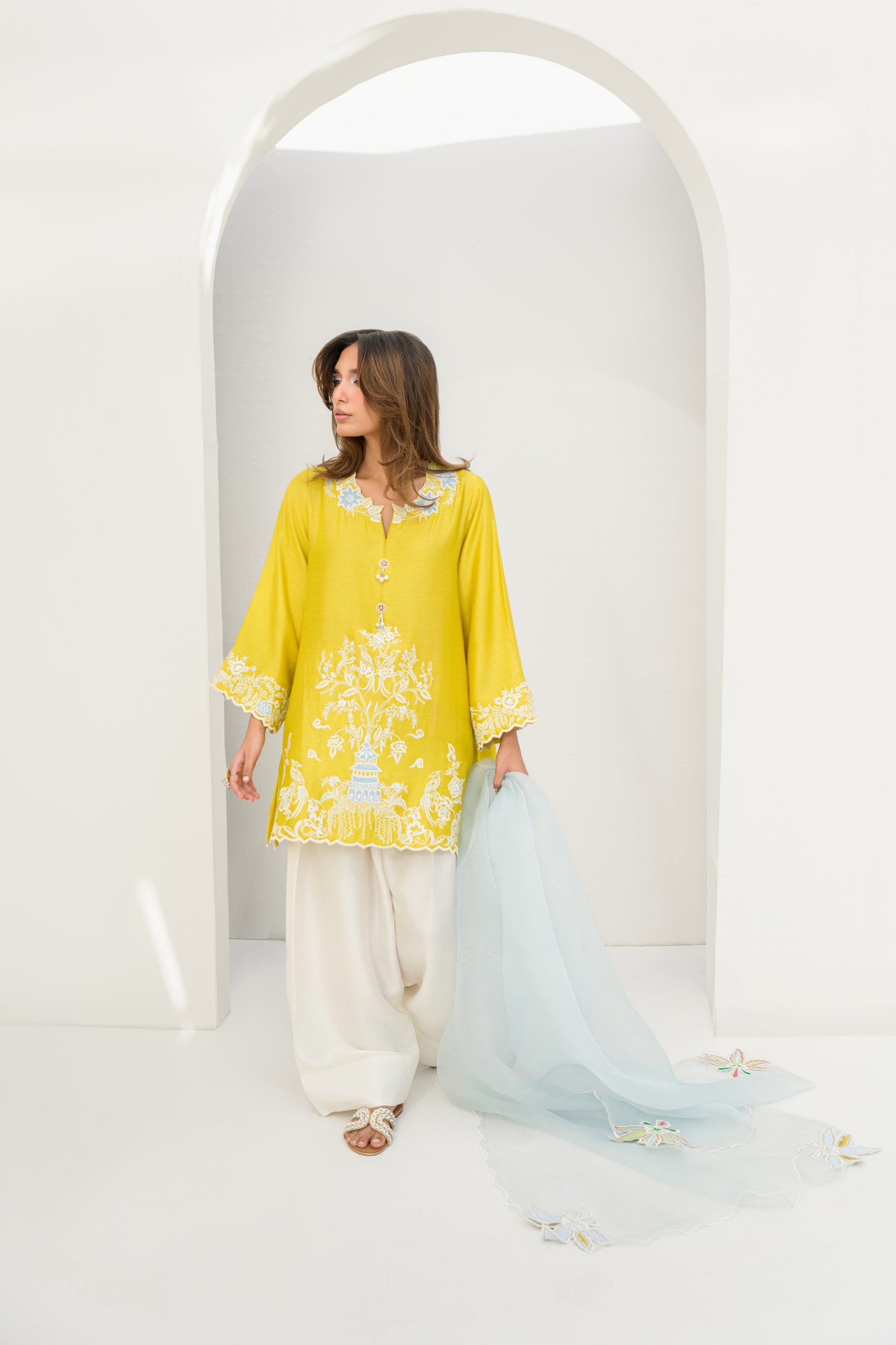 RAHA SHIRT & DUPATTA