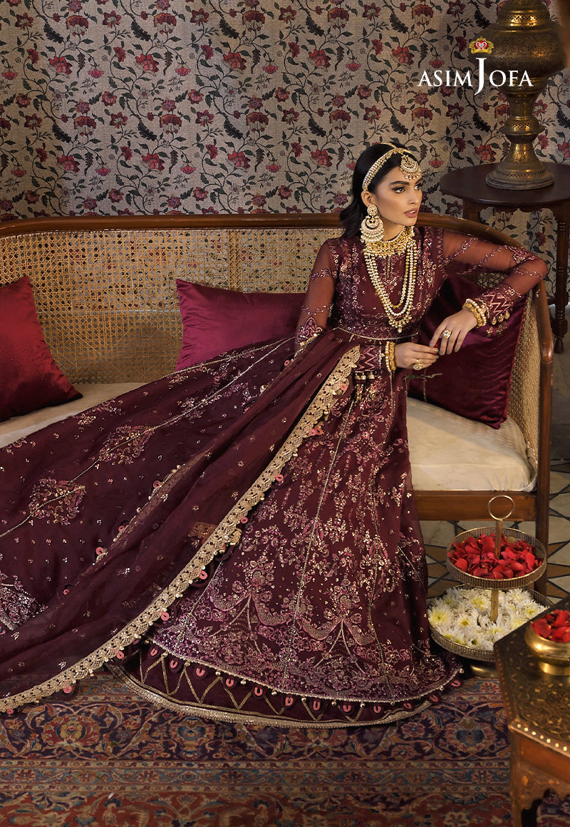 AJR-01 EMBROIDERED ORGANZA 3 PCS