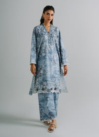 Printed Embroidered CO-ORD Set